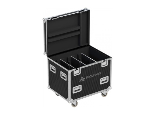 Flight case pour 6 projecteurs Sunrise 2FLX ou Sunblast FLX + accessoires - PROLIGHTS