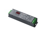 Driver CV 16bit 12-48V boîtier métal Afficheur DMX-RDM 4 x 6A ou 3 x 8A - ESL-controleurs-led-tension-constante-cv