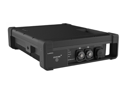 Switch GigaCore 10t-IP monomode OpticalCON Duo 10 Go PoE - LUMINEX
