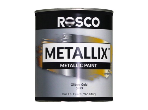 Peinture métallisée 5479 Gilders Gold - Quart - METALLIX Rosco