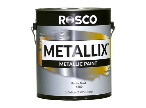 Peinture métallisée 5480 Pyrite Gold - Gallon - METALLIX Rosco