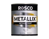 Peinture métallisée 5481 Steel Silver - Quart - METALLIX Rosco-peintures-et-decors