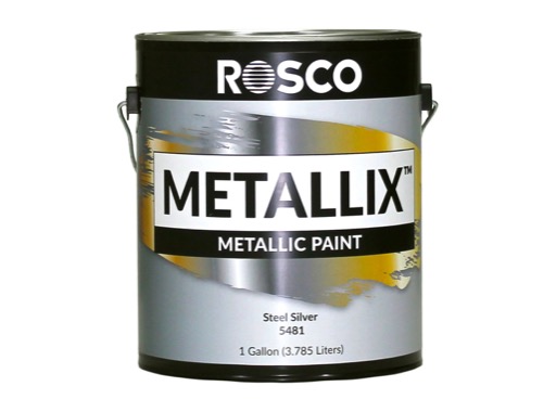 Peinture métallisée 5481 Steel Silver - Gallon - METALLIX Rosco