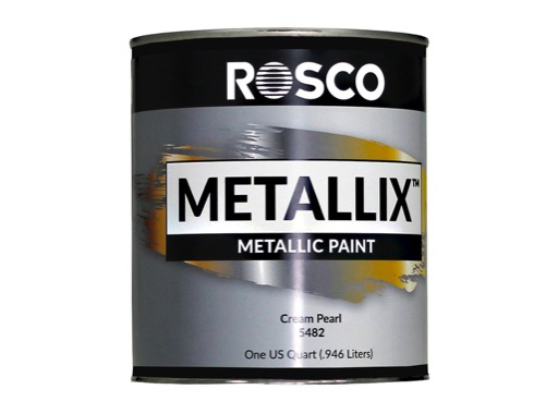 Peinture métallisée 5482 Cream Pearl - Quart - METALLIX Rosco
