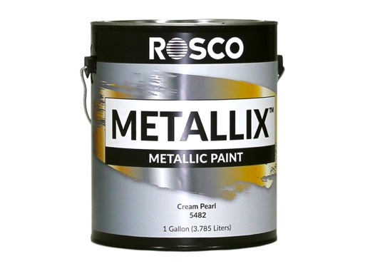 Peinture métallisée 5482 Cream Pearl - Gallon - METALLIX Rosco