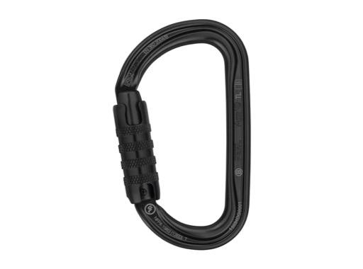 PETZL • Mousqueton asymétrique Am’D Triact-Lock noir