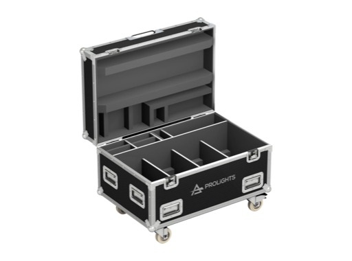 Flight case pour 4 projecteurs série EclExpo Flood300 IP - PROLIGHTS