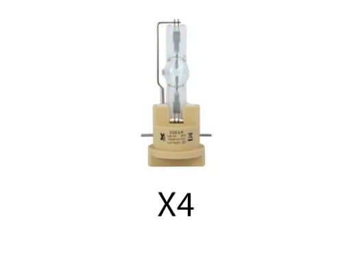 PHILIPS • Pack de 4 • 1500W FastFit PGJX50 6000K 750H