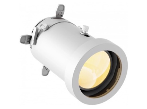 Optique cadreur haute d&eacute;finition fixe 70 &deg; + couteaux pour EclDisplay blanche - PROLIGHTS