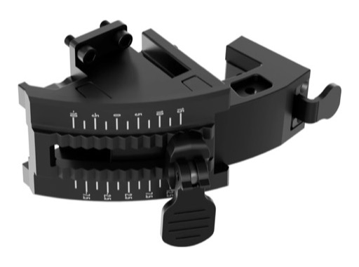 Pièce pour assemblage incurvé -10/15 ° pour 2 barres HaluStrip DUO - PROLIGHTS