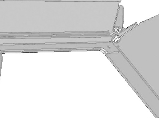 Volets 4 faces blancs pour projecteurs BRICK ou BRICK 24 - DTS
