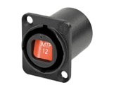 NEUTRIK &bull; Travers&eacute;e opticalCON advanced s&eacute;rie D, MTP12-neutrik