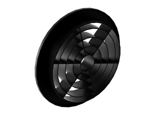 Nid d&rsquo;abeille concentrique noir pour s&eacute;rie EclPar DOT - PROLIGHTS