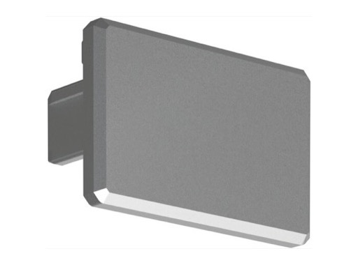 Embout plein pour profil&eacute; gamme GLAZA LL - KLUS