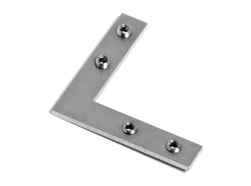 Raccord s&eacute;rie double alu 90&deg; horizontal - KLUS
