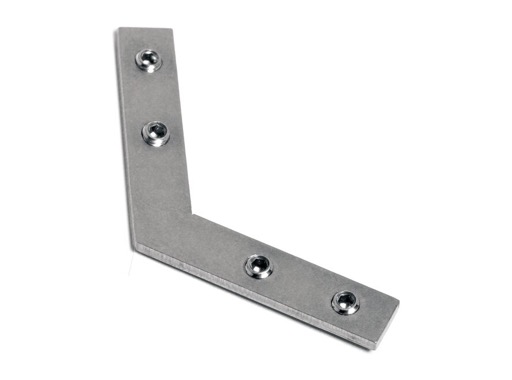 Raccord s&eacute;rie double alu 120&deg; horizontal - KLUS