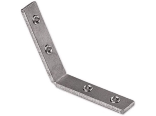 Raccord s&eacute;rie double alu 120&deg; vertical - KLUS