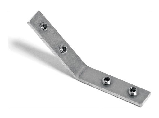 Raccord s&eacute;rie double alu 135&deg; vertical - KLUS