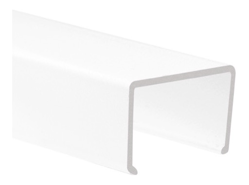 Diffuseur carr&eacute; semi-transparent 1 m pour profil&eacute; KIDES-DUO (partie Up-light) - 