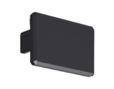 Embout plein noir pour profilé gamme GLAZA LL - KLUS