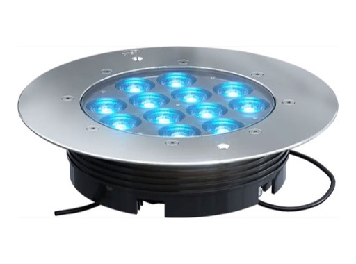 Gamme de projecteurs encastr&eacute;s de sol &agrave; LED MYRA 12 IP67 / IK10 - DTS