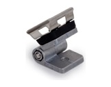 KLUS • Clip de fixation inox articulé pour profilé gamme double & lipod 