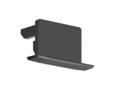 Embout plein noir pour profilé gamme PDS4 K - KLUS