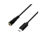 CABLE &bull; Adaptateur USB-C vers mini jack femelle 3,5 mm 0,2m-cables-moules