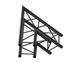 Quatro M290 Angle 45&deg; s&eacute;rie lourde noire + kit de jonction - QUICKTRUSS-quatro