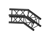 Quatro M290 Angle 135&deg; s&eacute;rie lourde noire + kit de jonction - QUICKTRUSS-quatro