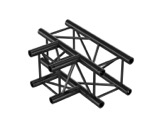 Quatro M290 T&eacute; s&eacute;rie lourde noire 3 directions + kit de jonction - QUICKTRUSS-quatro