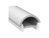 ESL • Diffuseur silicone blanc arrondi 1 m 20x18mm