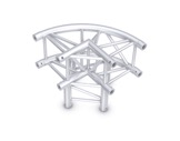 QUICKTRUSS &bull; Quatro M290 Angle arrondi 90&deg; s&eacute;rie lourde 3 directions + kit de jonction-quatro
