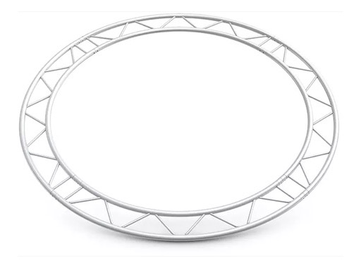 QUICKTRUSS &bull; Duo M290 cercle horizontal &oslash;8.00m 8 segments + kits de jonction