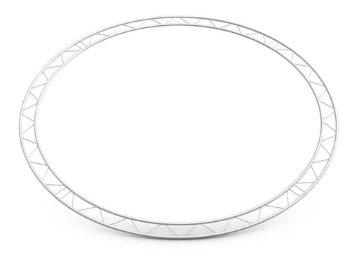 QUICKTRUSS &bull; Duo M222 cercle horizontal &oslash;4.00m 4 segments + kits de jonction