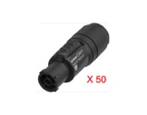 NEUTRIK &bull; Boite de 50 fiches femelle powerCON true one IP65 d&eacute;mont&eacute;e s&eacute;rie TOP -powercon-true1-power-twist-tr1