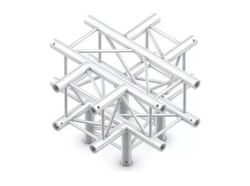 Quatro M390 Croix 5 directions s&eacute;rie lourde + kit de jonction - QUICKTRUSS