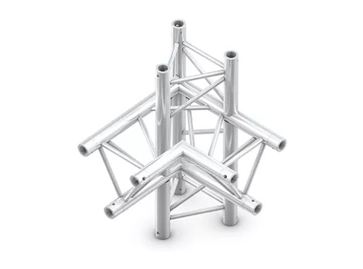 Trio M222 T&eacute; 4 directions gauche + kit de jonction - QUICKTRUSS