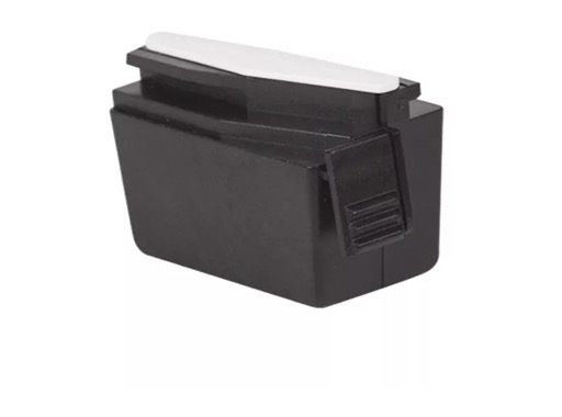 Global Trac Pro adaptateur rail 3 allumages vide pour accroche noir