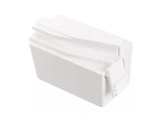 Global Trac Pro adaptateur rail 3 allumages vide pour accroche blanc