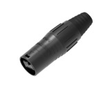 SEETRONIC Serie 01 &bull; Fiche porte-c&acirc;ble adapt&eacute;e au RJ45 normal, noir, pour c&acirc;ble 5-7,5 mm-connecteurs-rj45