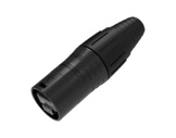 SEETRONIC Serie 01 &bull; Fiche porte-c&acirc;ble adapt&eacute;e au RJ45 normal&blind&eacute;, noir, pour c&acirc;ble 5-7,5 mm-connecteurs-rj45