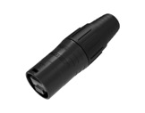SEETRONIC Serie 01 &bull; Fiche porte-c&acirc;ble adapt&eacute;e au RJ45 normal&blind&eacute;, noir, pour c&acirc;ble 7,5-9 mm-connecteurs-rj45
