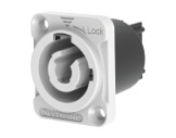 SEETRONIC &bull; Embase d&rsquo;alimentation Power Twist gris OUT cosses plates-connecteurs-d-alimentation