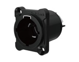 SEETRONIC &bull; Embase d'alimentation m&acirc;le IP65 Power Twist TR1 cosses plates-connecteurs-d-alimentation