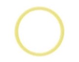 SEETRONIC Serie H &bull; Rondelle de bouchon jaune (Pack de 10)-connecteurs-xlr