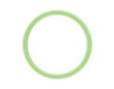 SEETRONIC Serie H &bull; Rondelle de bouchon vert (Pack de 10)-connecteurs-xlr