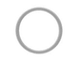 SEETRONIC Serie H &bull; Rondelle de bouchon gris (Pack de 10)-connecteurs-xlr