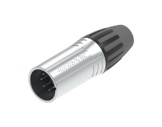 SEETRONIC Serie M &bull; XLR5 Fiche m&acirc;le chrome contacts argent-connecteurs-xlr