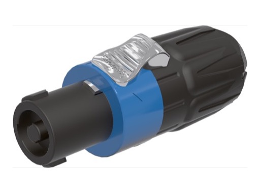 SEETRONIC &bull; Fiche femelle 4 poles pour haut parleur cable 7-14,5mm